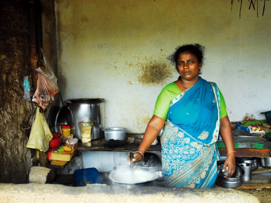 A self owned Parota (Indian bread) shop thanks to Shalom.